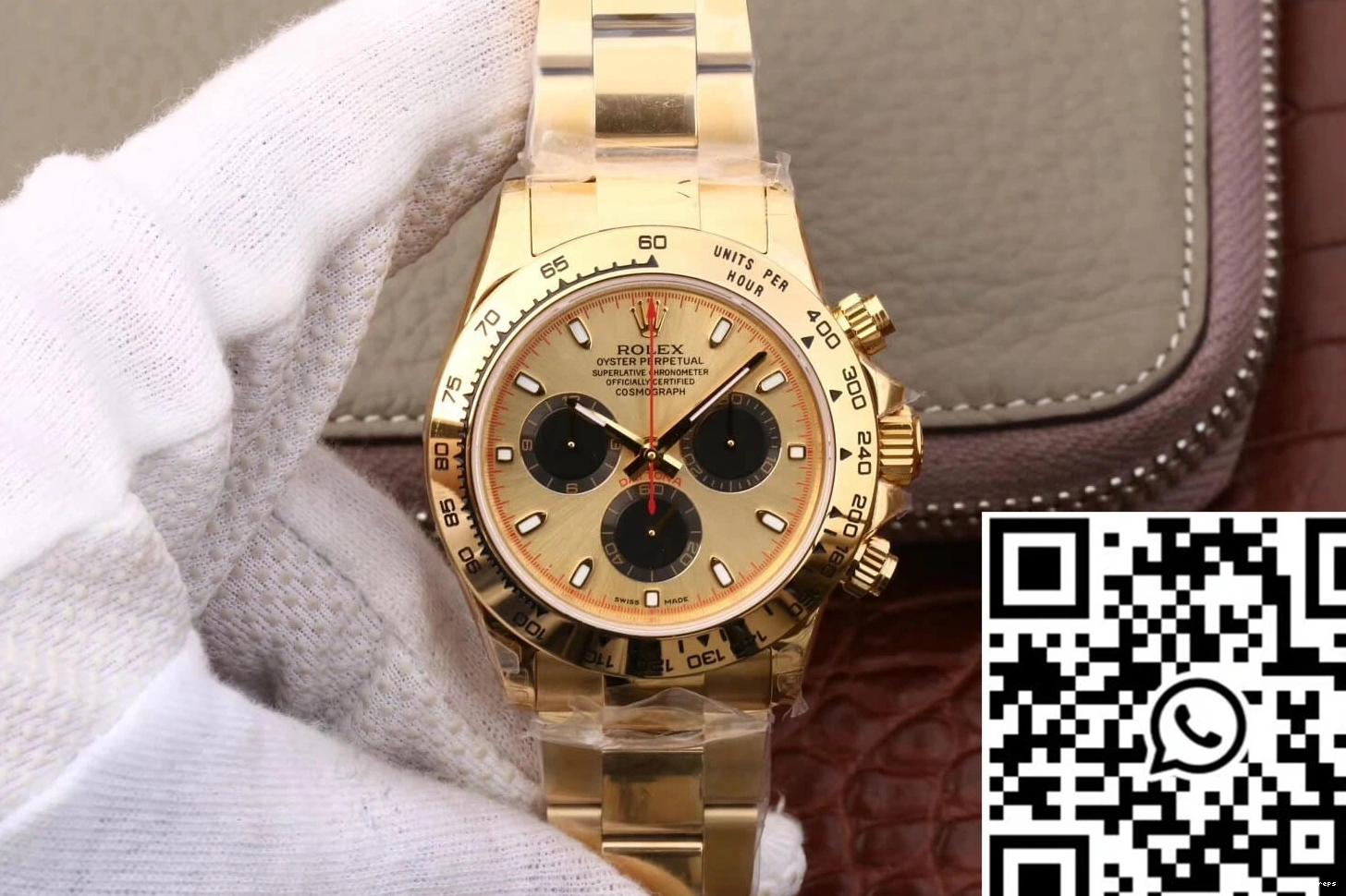 Dial 116508 Gold Factory Yellow Daytona Cosmograph Rolex JH 0418
